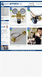 Mobile Screenshot of gassarmatur.no